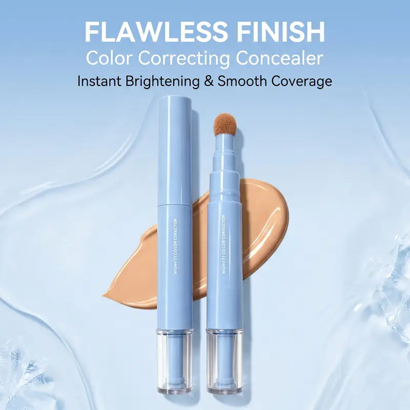 🖋️✨ BUY 1 GET 1 FREE!!💙Dual-effect Concealer & Foundation Eye Concealer - 24-hour long-lasting