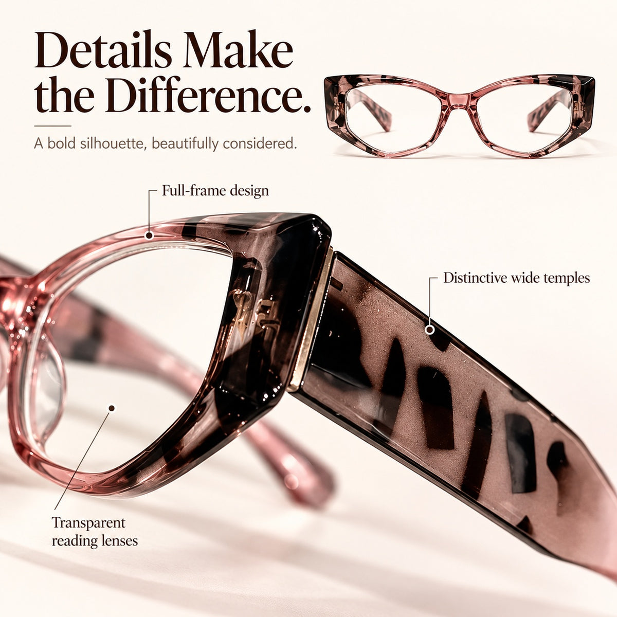 Bold Shape. Thoughtful Details.