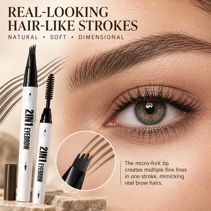 Brow Sculpt 2-in-1 Micro-Fork Pen & Tinted Gel 🔥