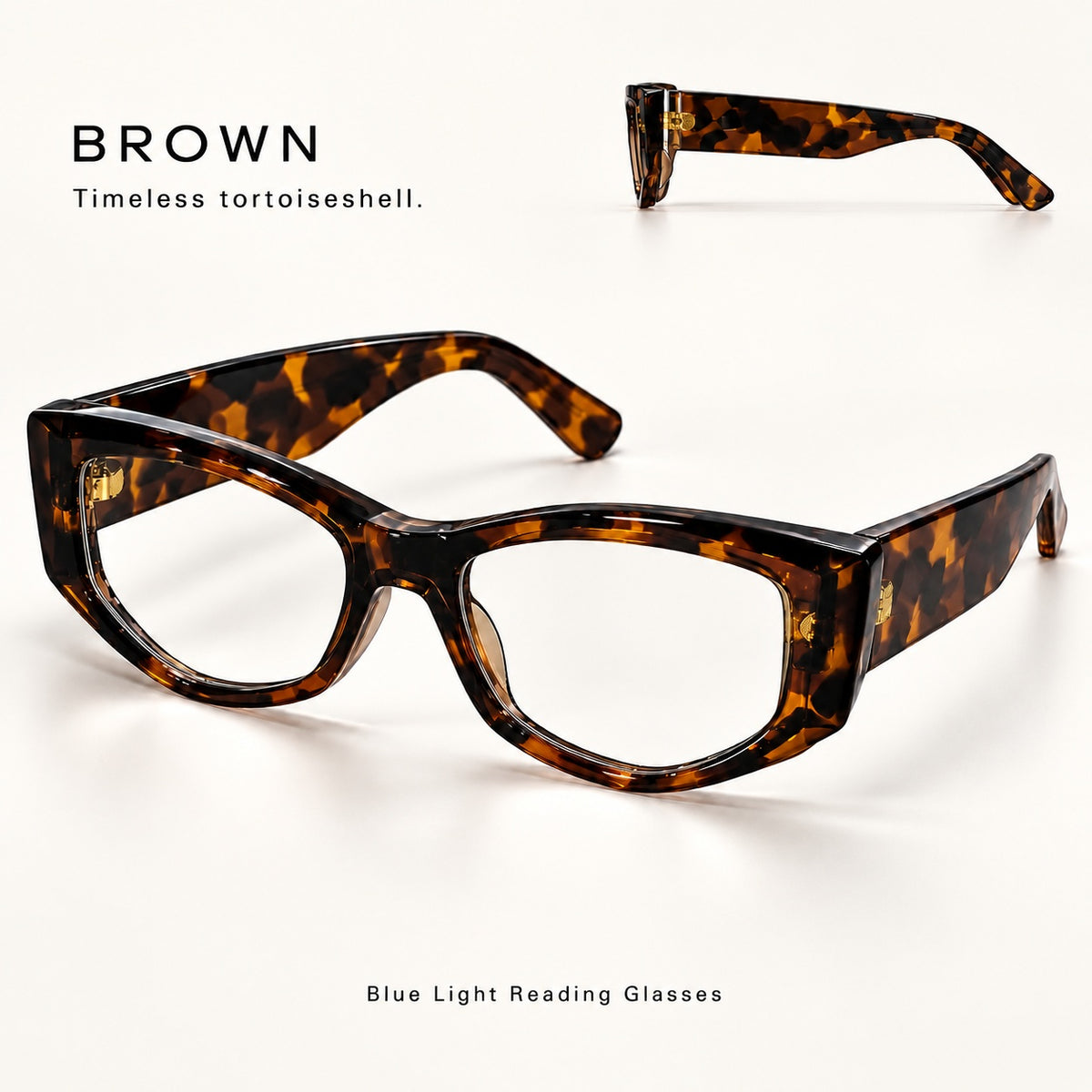 Women’s Square Blue Light Reading Glasses