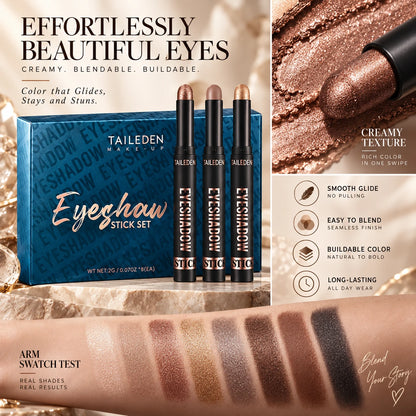 8-Piece Cream Eyeshadow Stick Set