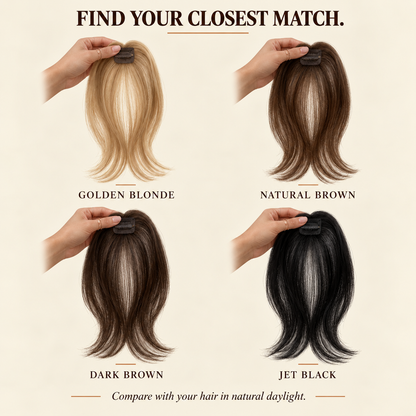 Real Human Hair Topper