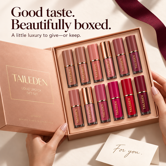The Velvet Lip Wardrobe – 12-Shade Gift Set