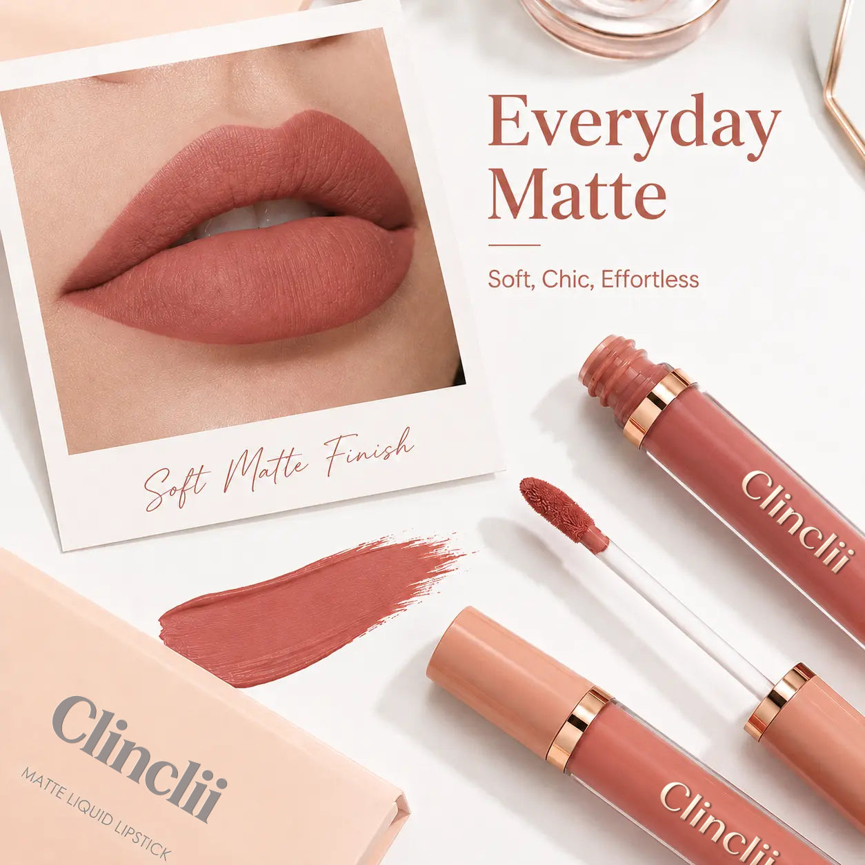 6-Piece Velvet Matte Liquid Lipstick Set