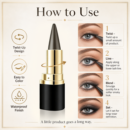4-Shade Creamy Gel Eyeliner Pencil — Buy 1 Get 1 Free 🔥