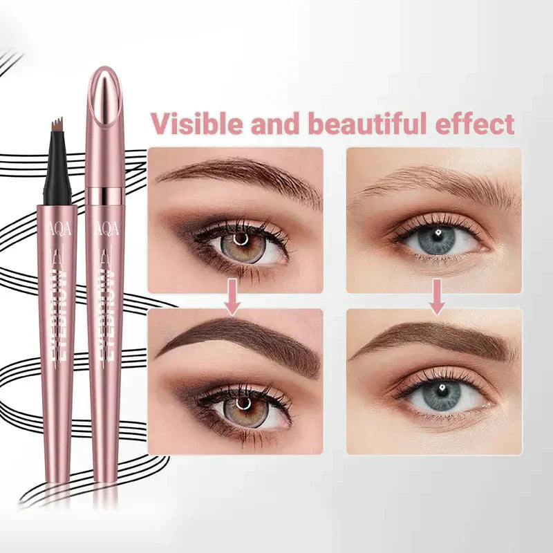 Waterproof Micro-Fork Eyebrow Pencil