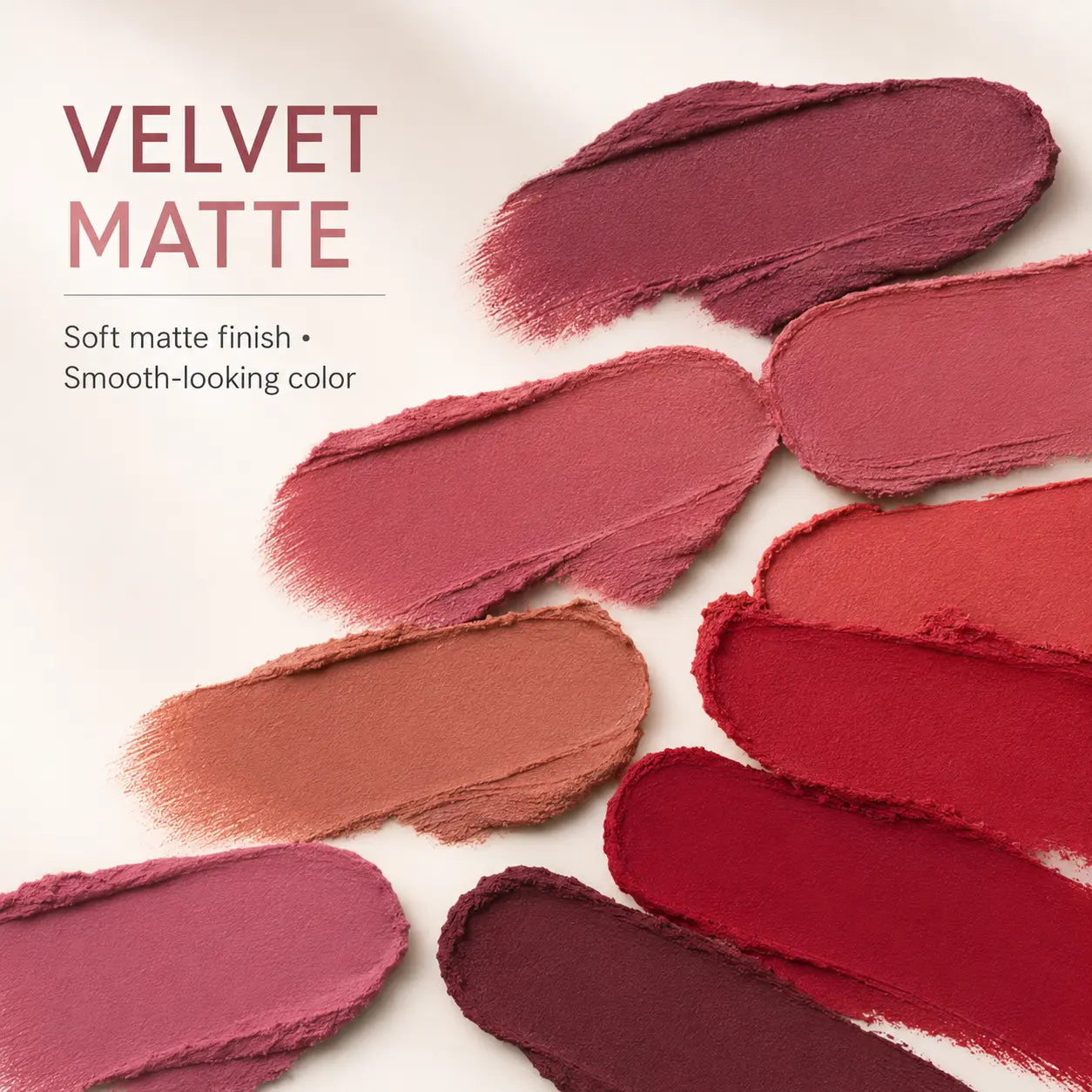 6-Piece Velvet Matte Liquid Lipstick Set