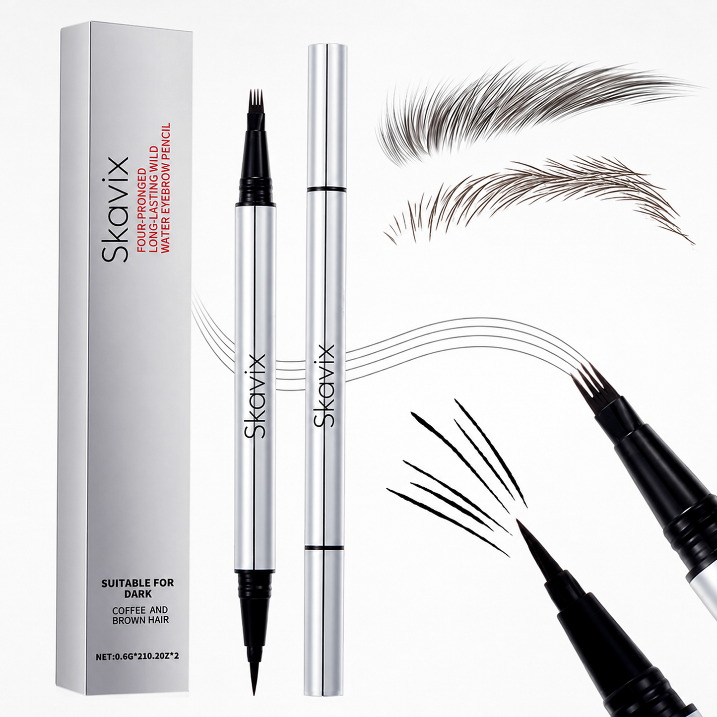 2-in-1 4D Microblading Eyebrow Pen