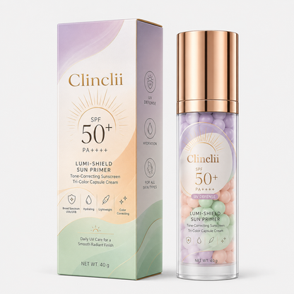 Three-Color Protective Isolation Cream with SPF 50 Coverage