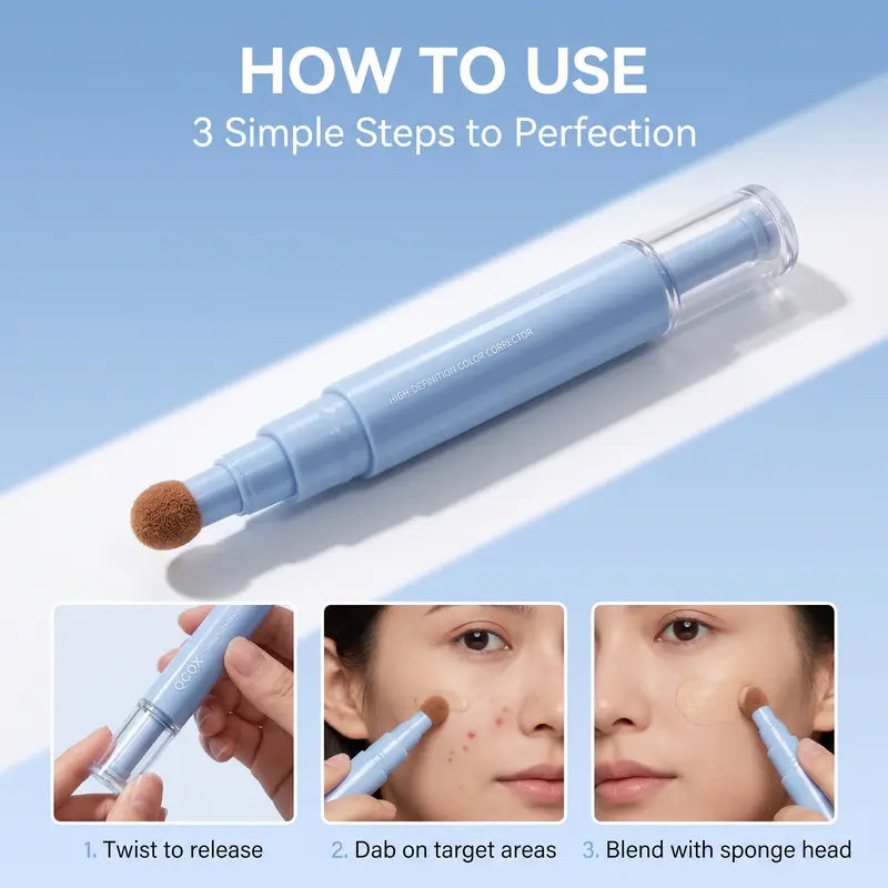 🖋️✨ BUY 1 GET 1 FREE!!💙Dual-effect Concealer & Foundation Eye Concealer - 24-hour long-lasting