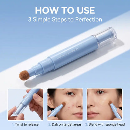🖋️✨ BUY 1 GET 1 FREE!!💙Dual-effect Concealer & Foundation Eye Concealer - 24-hour long-lasting