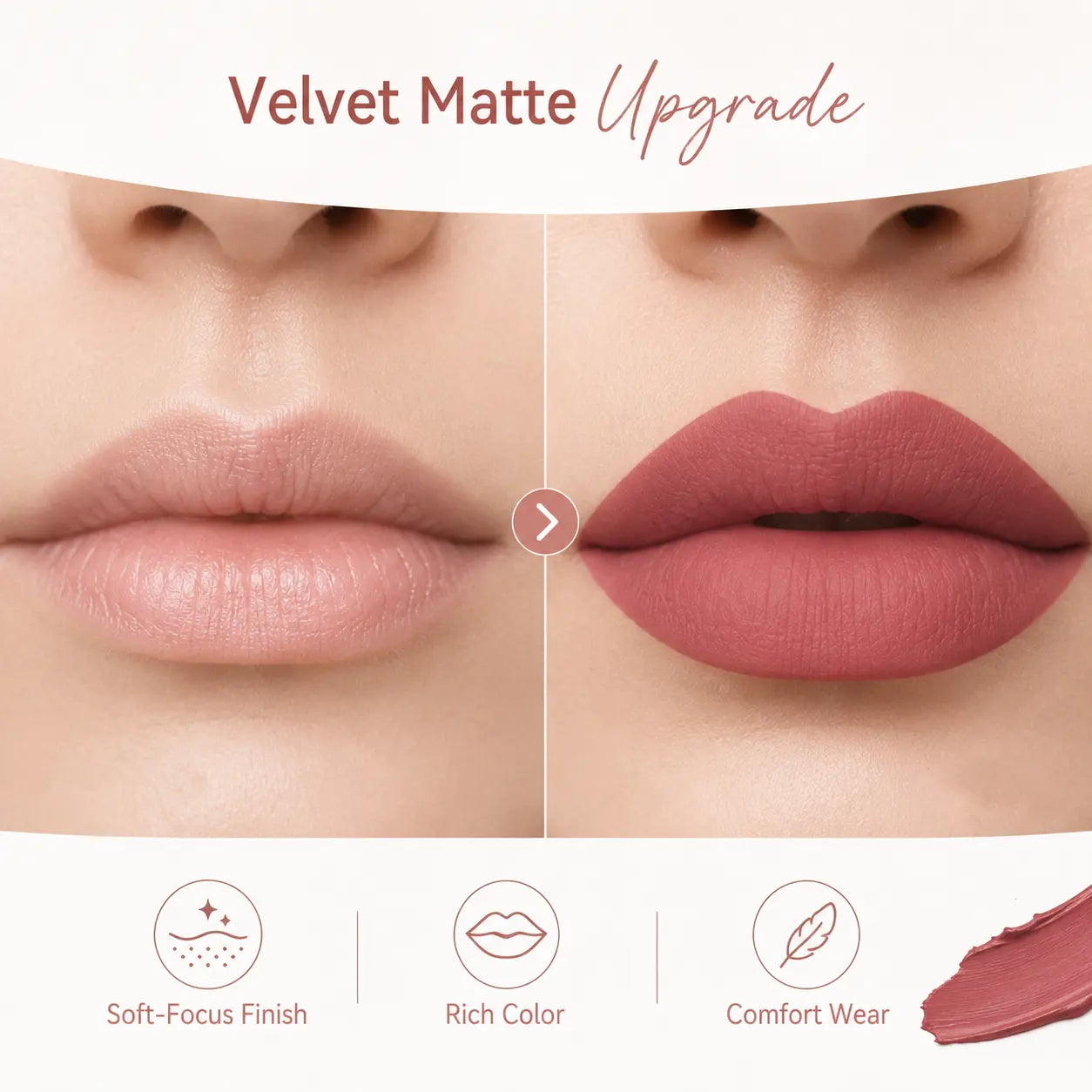 6-Piece Velvet Matte Liquid Lipstick Set