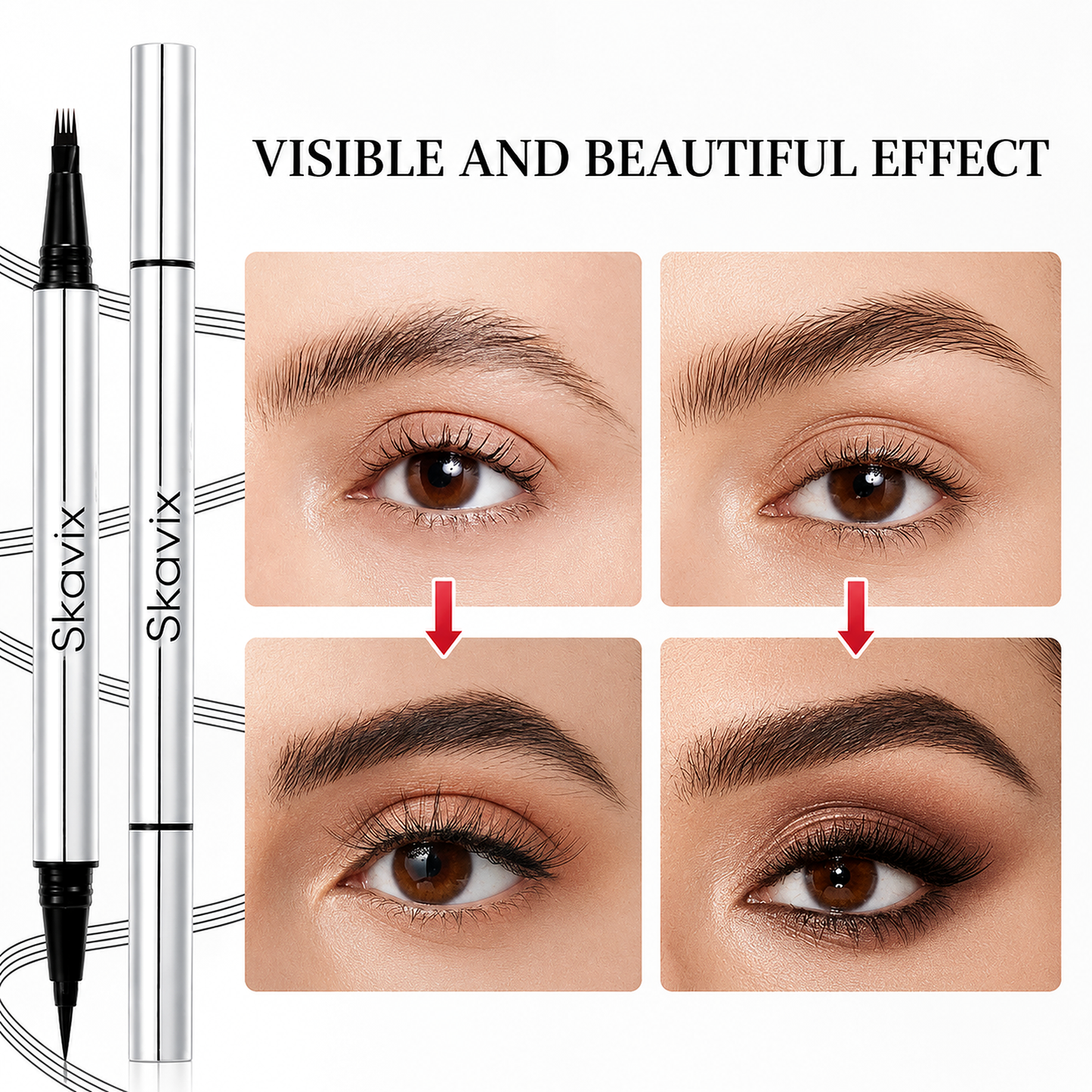 2-in-1 4D Microblading Eyebrow Pen