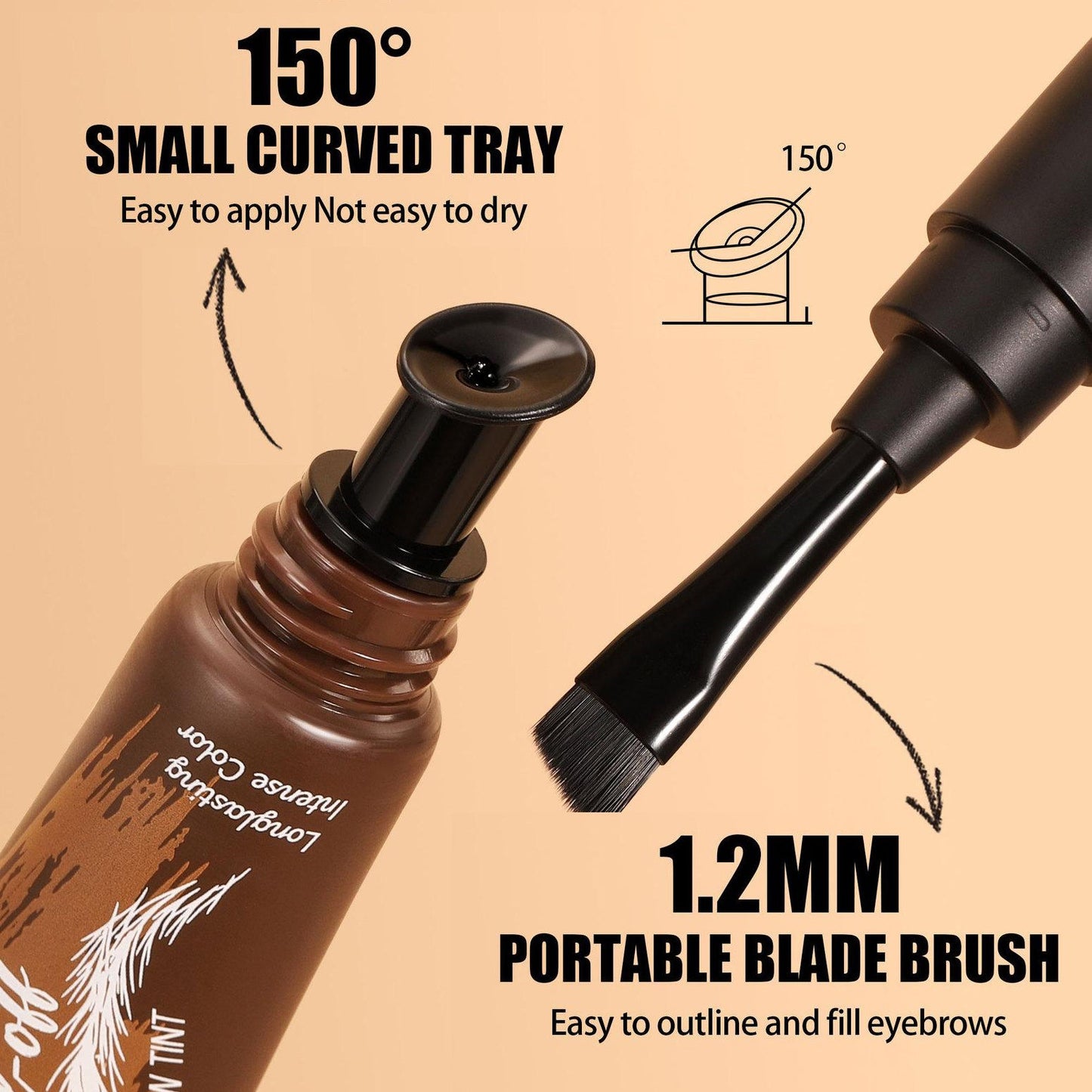 5-Color Tear-Off Waterproof Brow Tint 🔥