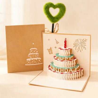 3D Pop-Up Birthday Card
