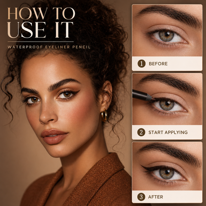 24HR Waterproof Eyeliner Pencil