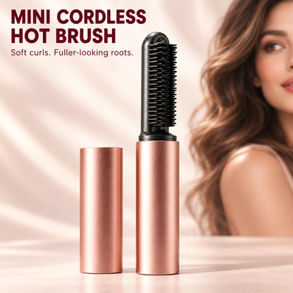 Mini Cordless Hot Brush – Bangs & Root Volume