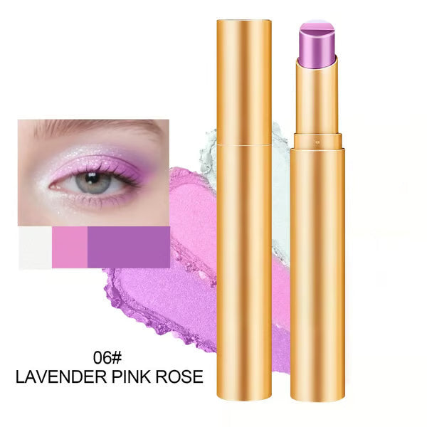🔥LAST DAY SALE - BUY 1 GET 1 FREE!!🌸✨3 Colors in 1 Eyeshadow Stick