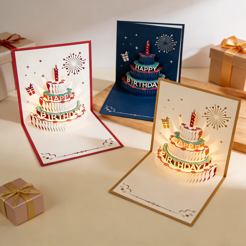 3D Pop-Up Birthday Card