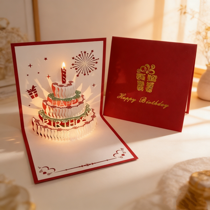 3D Pop-Up Birthday Card