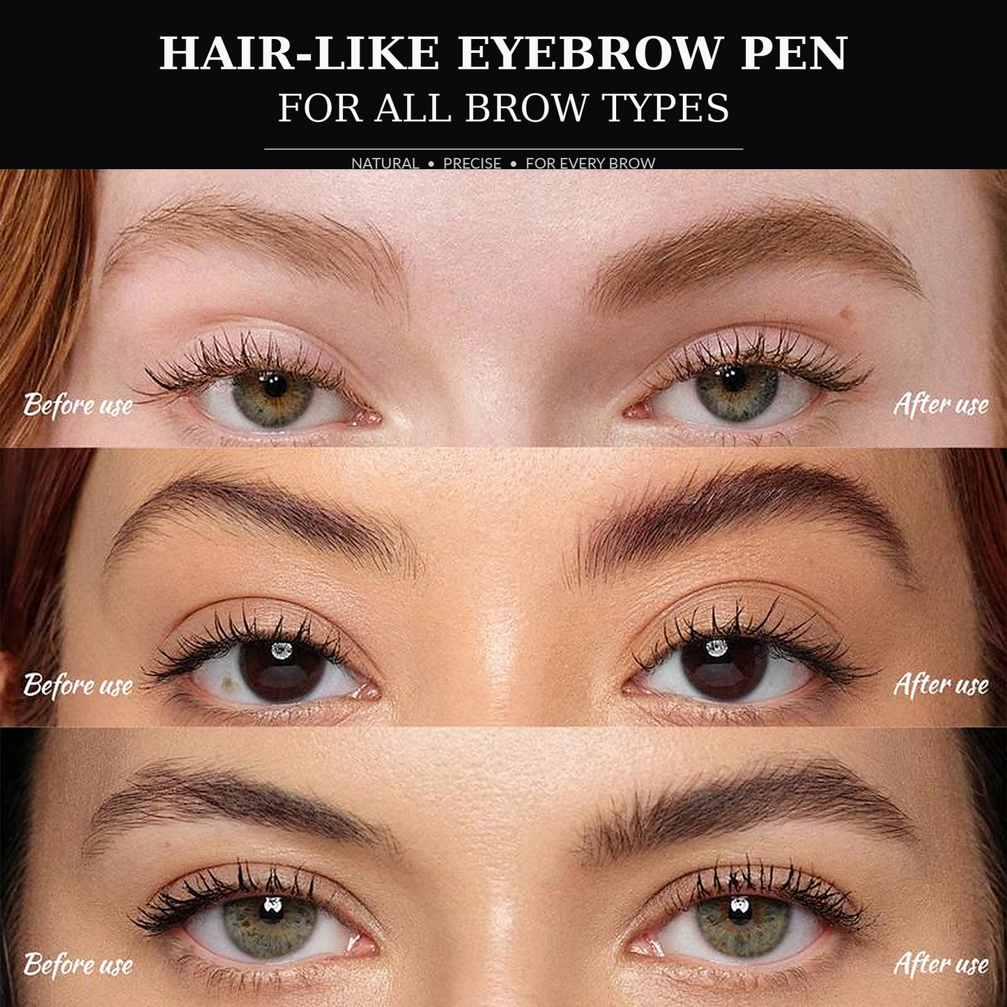 2-in-1 4D Microblading Eyebrow Pen