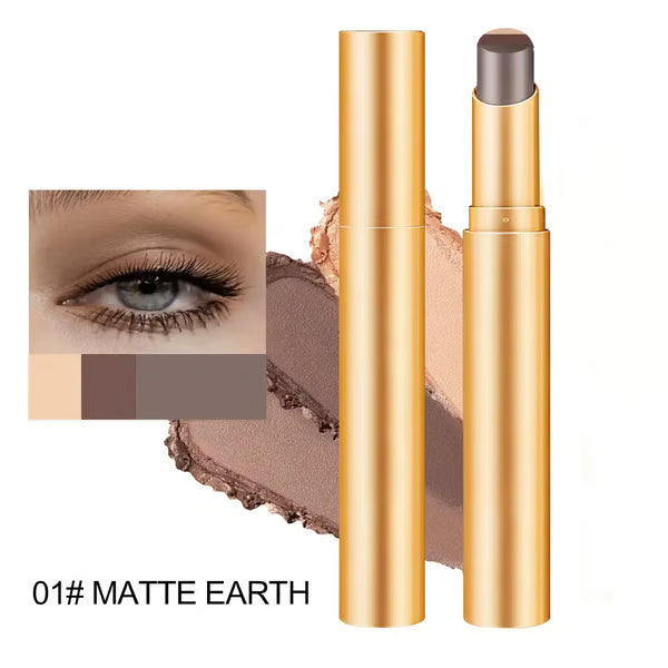 🔥LAST DAY SALE - BUY 1 GET 1 FREE!!🌸✨3 Colors in 1 Eyeshadow Stick