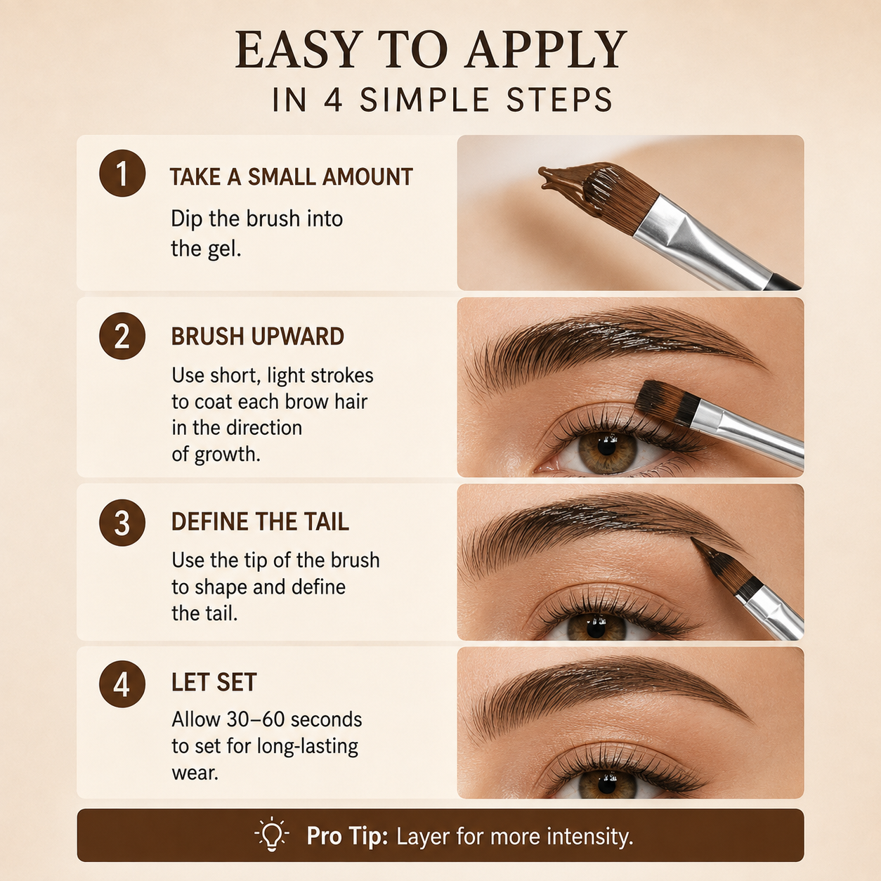 ⏳Last Day Buy 1 Get 1 Free ⭐ 24H Waterproof Brow Eyebrow Gel Tint