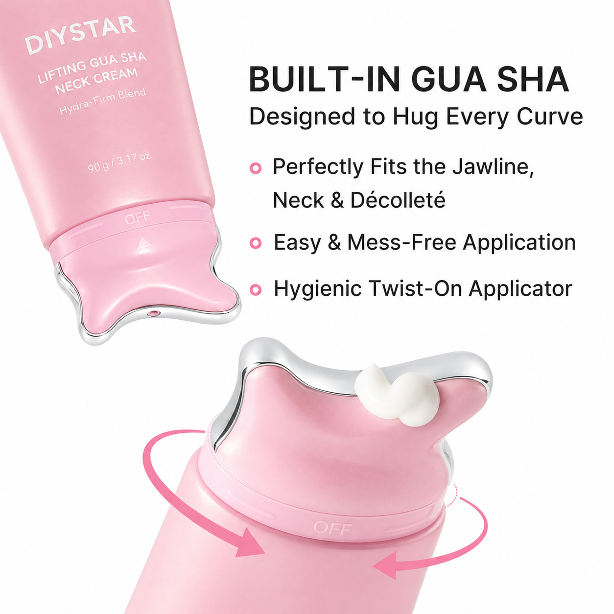 DIYSTAR Gua Sha Massage Cream
