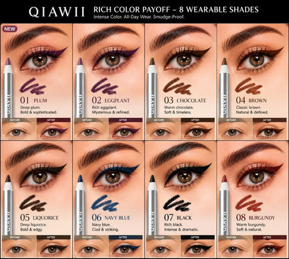 QIAWI Waterproof Eyeliner Pencil