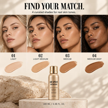 Lightweight Airbrush Spray Foundation
