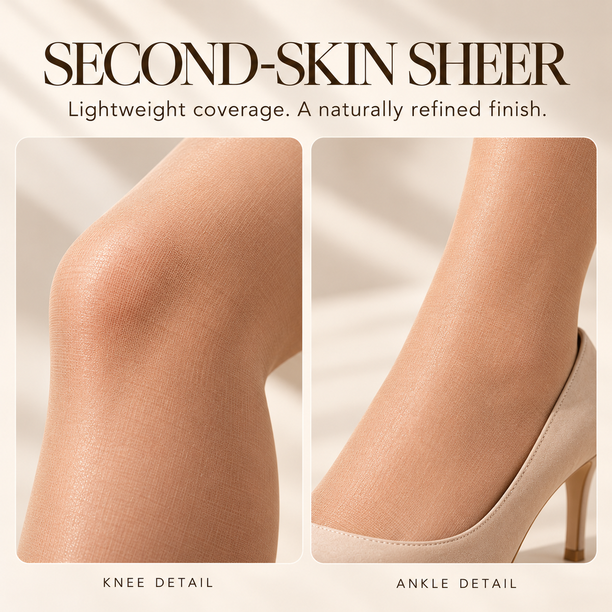 Silky Sheer High-Waist Pantyhose — 3 Pack 🔥