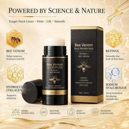 Bee Venom + Retinol Neck Care Stick 🔥