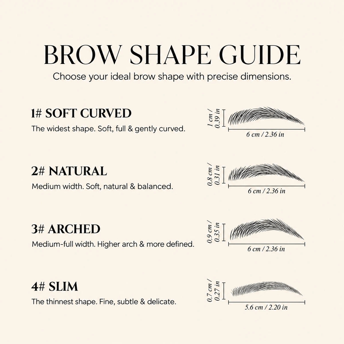 Precision Hair-Stroke Brow Stamp System 🔥