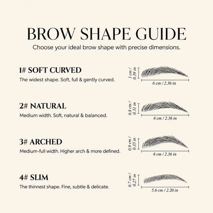 Precision Hair-Stroke Brow Stamp System 🔥