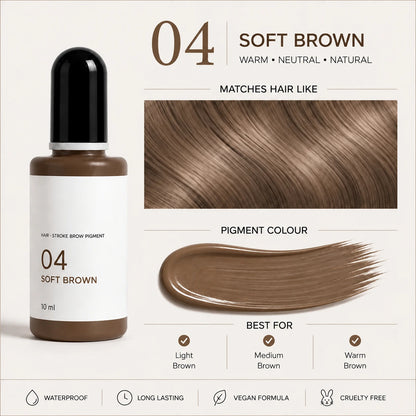 Precision Hair-Stroke Brow Stamp System 🔥