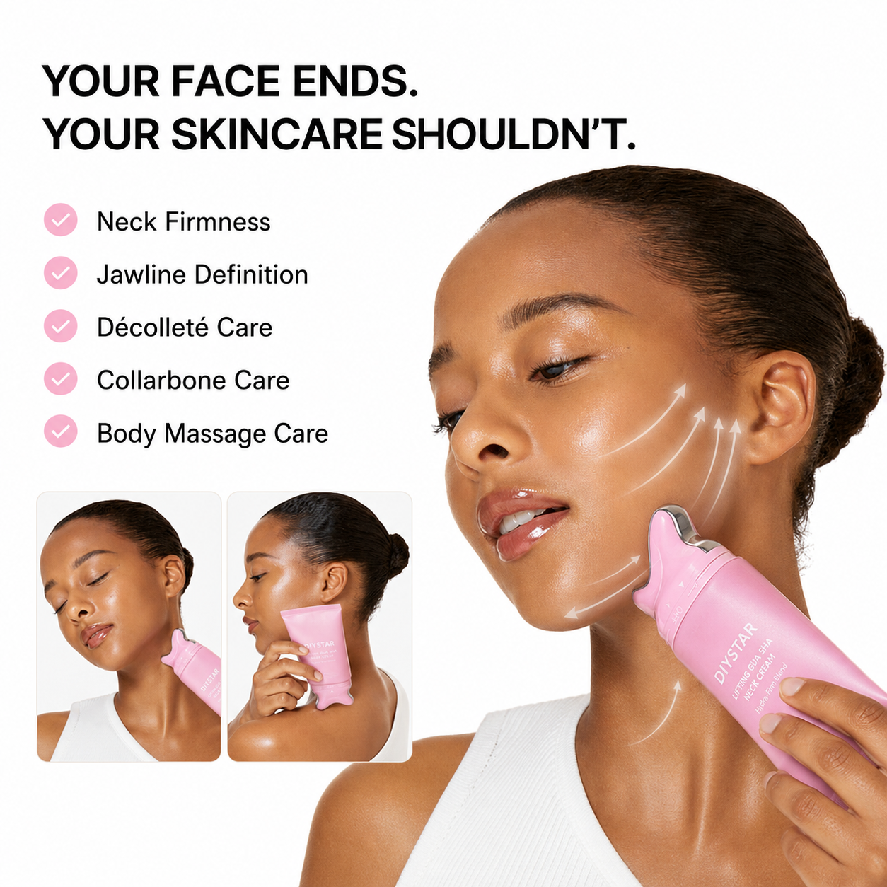 DIYSTAR Gua Sha Massage Cream