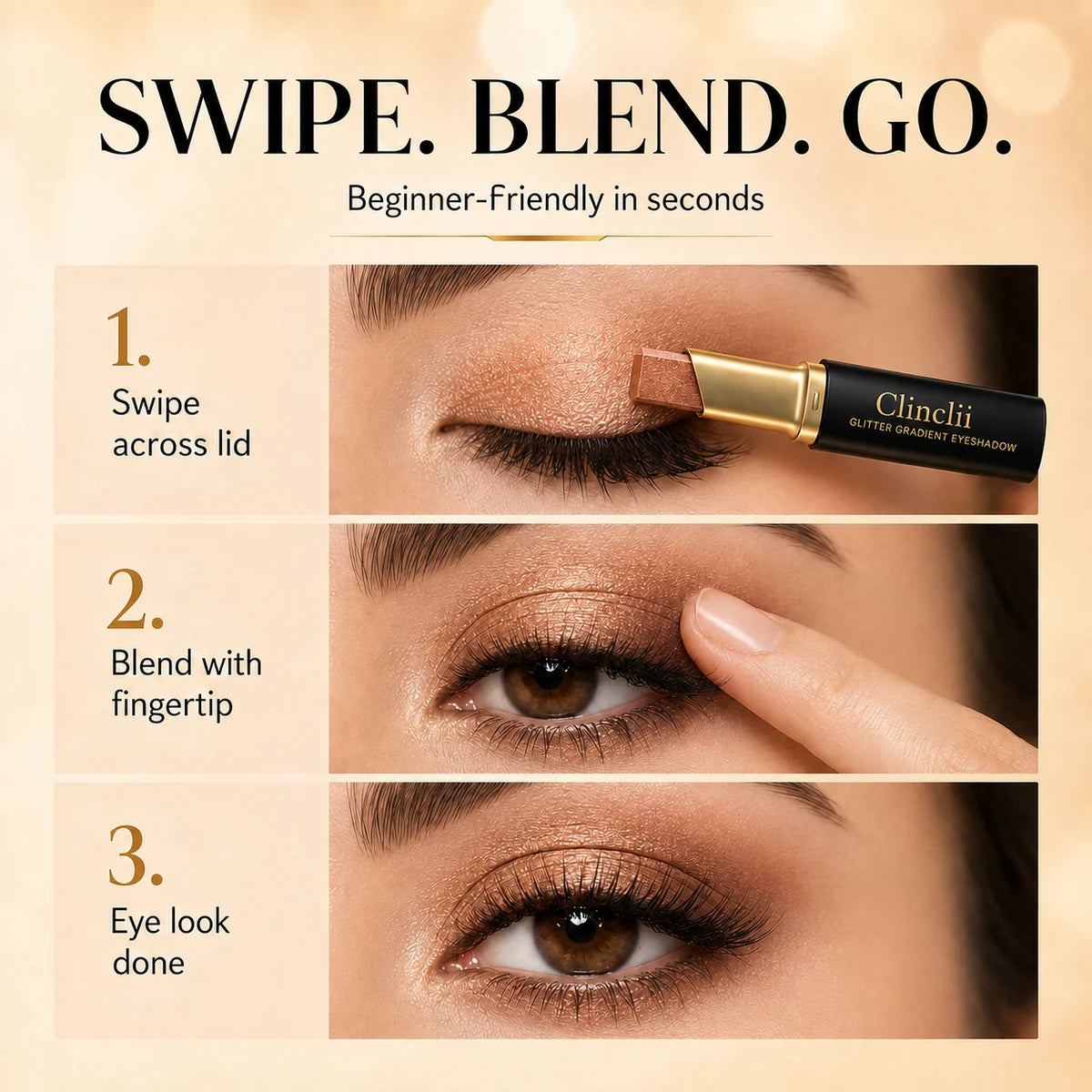 Dual-Tone Eyeshadow Stick Set 🔥