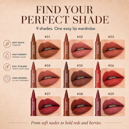 Velvet Matte Lip Crayon Collection