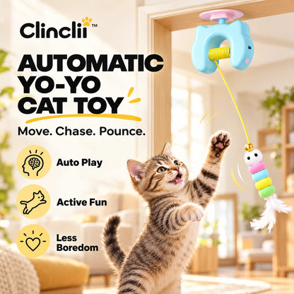 Clinclii™ Automatic Interactive Cat Toy
