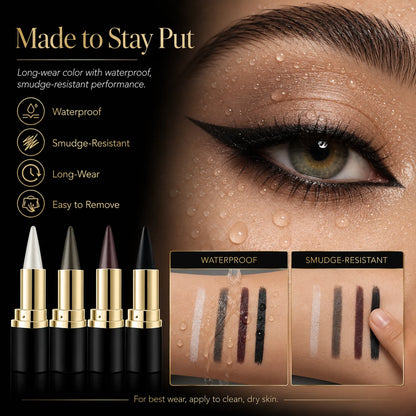 4-Shade Creamy Gel Eyeliner Pencil — Buy 1 Get 1 Free 🔥
