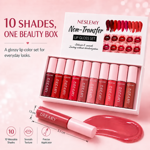 10-Piece Mini Velvet Lip Color Set
