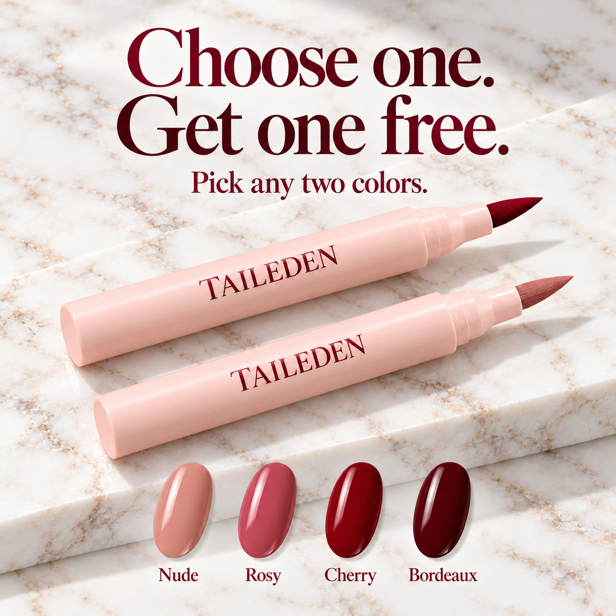 TAILEDEN Buy One Get One Free Nail Color Pens
