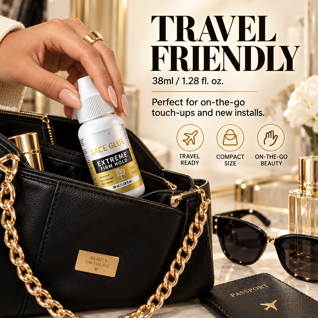 38ml travel friendly lace glue