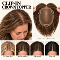 Clip-In Crown Topper
