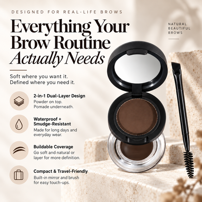 Wild Brow 2-in-1 Pomade & Powder Kit 🔥
